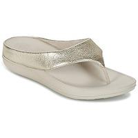 FitFlop SUPERLIGHT RINGER TOE POST women\'s Flip flops / Sandals (Shoes) in gold