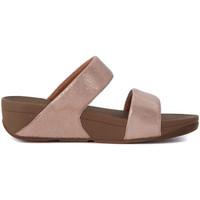 fitflop fitflop pink suede sandal womens sandals in pink