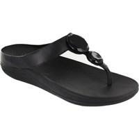 FitFlop Luna Pop women\'s Flip flops / Sandals (Shoes) in black