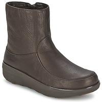 FitFlop LOAFF? SHORTY ZIP BOOT women\'s Low Ankle Boots in brown