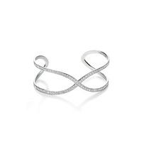 Fiorelli Silver Eternal Twist Statement Bracelet