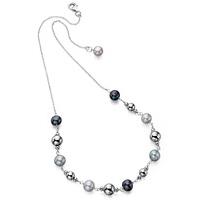 Fiorelli Elements Silver Multicolour Pearl Necklace