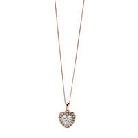 Fiorelli Cubic Zirconia Heart Necklace