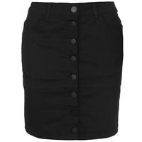 firetrap blackseal denim mini skirt