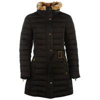 firetrap long line luxury bubble jacket ladies