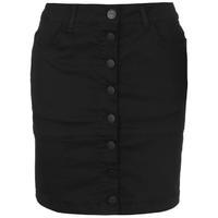 firetrap blackseal denim mini skirt