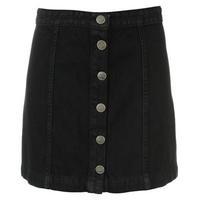 Firetrap Button Denim Skirt