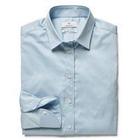 Fine Satin Shirt - Celestial Blue