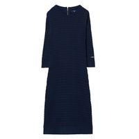 fine cable dress evening blue