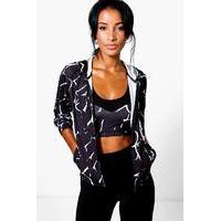 Fit Marble Sports Jacket - black