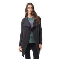 Firetrap Womens Long Length Knitted Jacket Charcoal