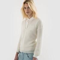 Fine Knit V-Neck Jumper