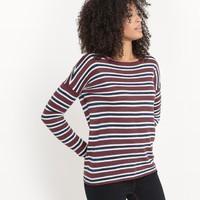 Fine Jumper with Metallic Stripes