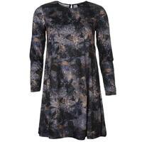 firetrap long sleeve swing dress ladies