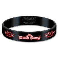 five finger death punch rubber wristband official