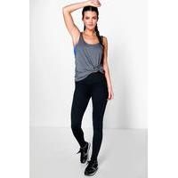 Fit Performance Sports Running Legging - black