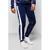 Fit Poly Tricot Joggers - navy