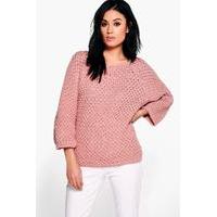 Fisherman Jumper - blush