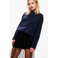 fine knit jumper marine