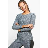 Fit Longsleeve Running Tee - grey