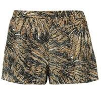 Firetrap Blackseal Feather Print Shorts