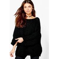 Fisherman Jumper - black