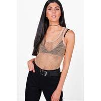 Fishnet Vest - stone