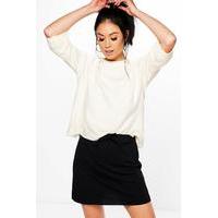 Fine Knit Jumper - cream