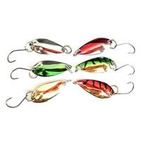 Fishing Hook Specially for Weever with Colorful Lure(2.5g, Color Ramdon)