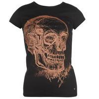 firetrap blackseal marble clash t shirt