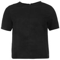 Firetrap Suede T Shirt Ladies