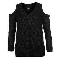 Firetrap Blackseal Cut Out Shoulder Knit Jumper