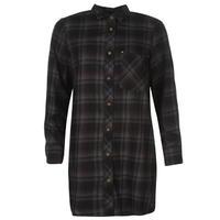 Firetrap Blackseal Long Length Check Shirt