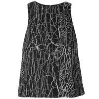 firetrap blackseal cracked print top