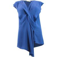 Fifilles De Paris Blue Top Douceur women\'s Vest top in blue
