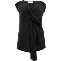 Fifilles De Paris Black Top Douceur women\'s Vest top in black