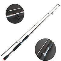 Fishing Rod / Spinning Rod Pen Rod Carbon 2.1 M Sea Fishing / General Fishing Rod Black-OEM