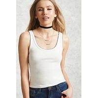 Fitted Scoop Neck Tank Top