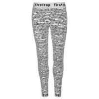 firetrap luxe jacquard leggings ladies