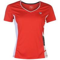 Fila Tela Tennis T Shirt Ladies