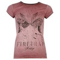 Firetrap Blackseal Ram Clash T Shirt