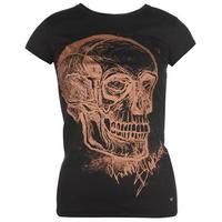 firetrap blackseal marble clash t shirt