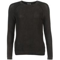 Firetrap Blackseal Wrap Back Knited Jumper