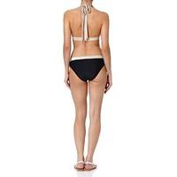 FIJI - Black and Gold Contrast Bikini Set