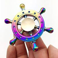 Fidget Spinner Hand Spinner Toys Five Spinner Metal EDCRelieves ADD ADHD Anxiety Autism Stress and Anxiety Relief Office Desk Toys for