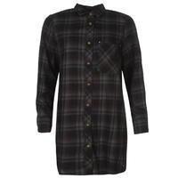 Firetrap Blackseal Long Length Check Shirt