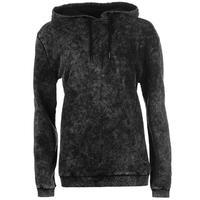Firetrap Blackseal Acid Wash Hoodie