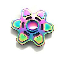 Fidget Spinner Hand Spinner Toys Six Spinner Metal EDCFocus Toy Stress and Anxiety Relief Office Desk Toys Relieves ADD, ADHD, Anxiety, 