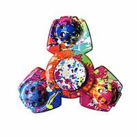 fidget spinner hand spinner toys tri spinner plastic edcstress and anx ...