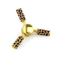 Fidget Spinner Toy Made of Aluminum alloy Spinning Time High-Speed Hand Spinner Toys Novelty Gag Toys Square Metal